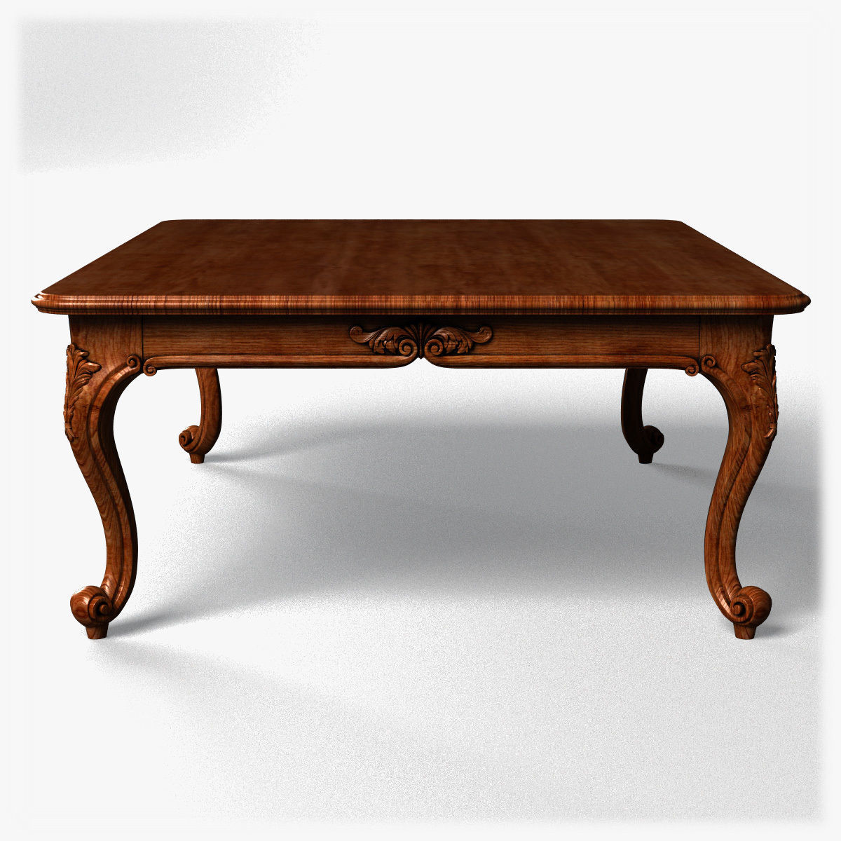 Table0057 ornate coffee table 3D model_11
