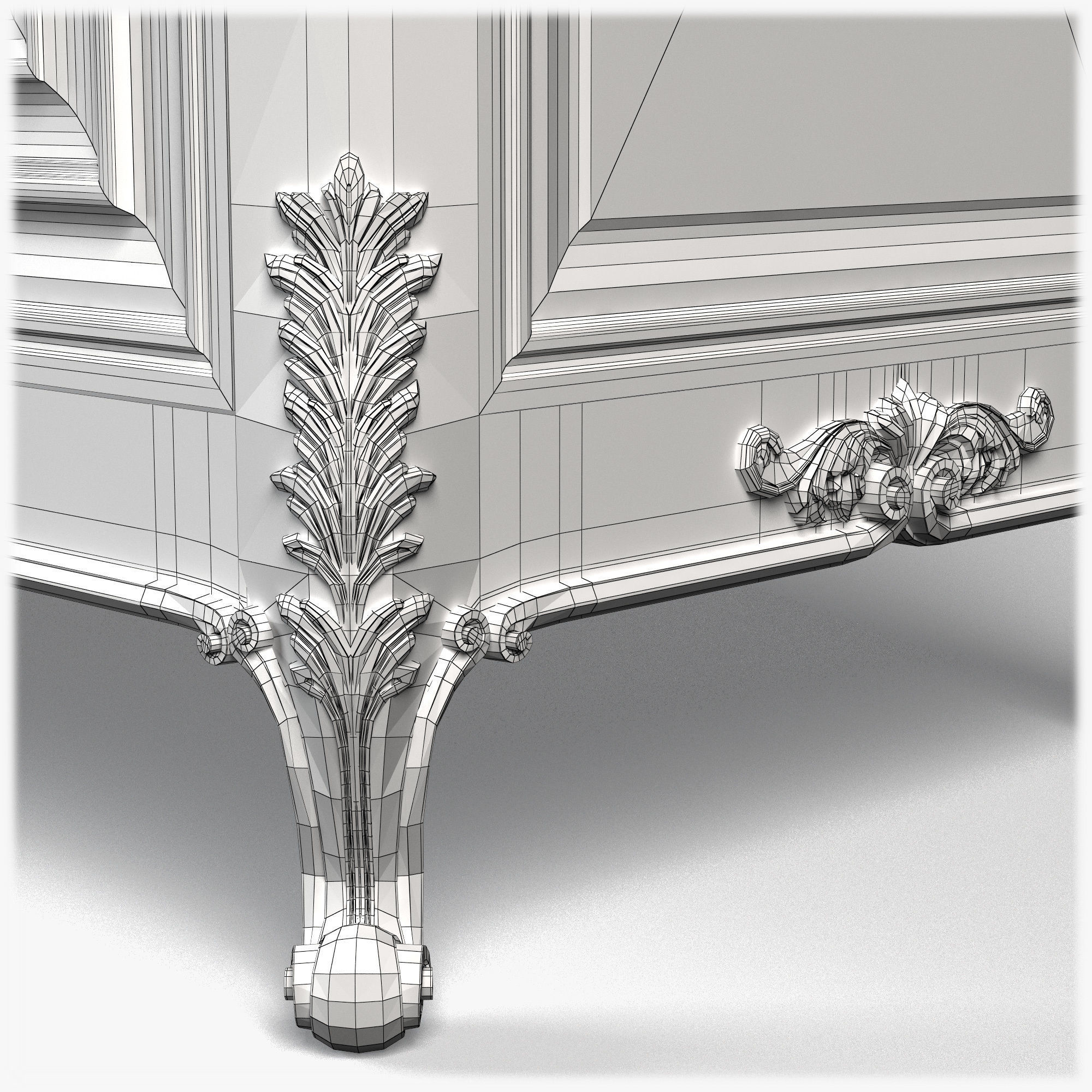 Table0058 sideboard 3D model_19