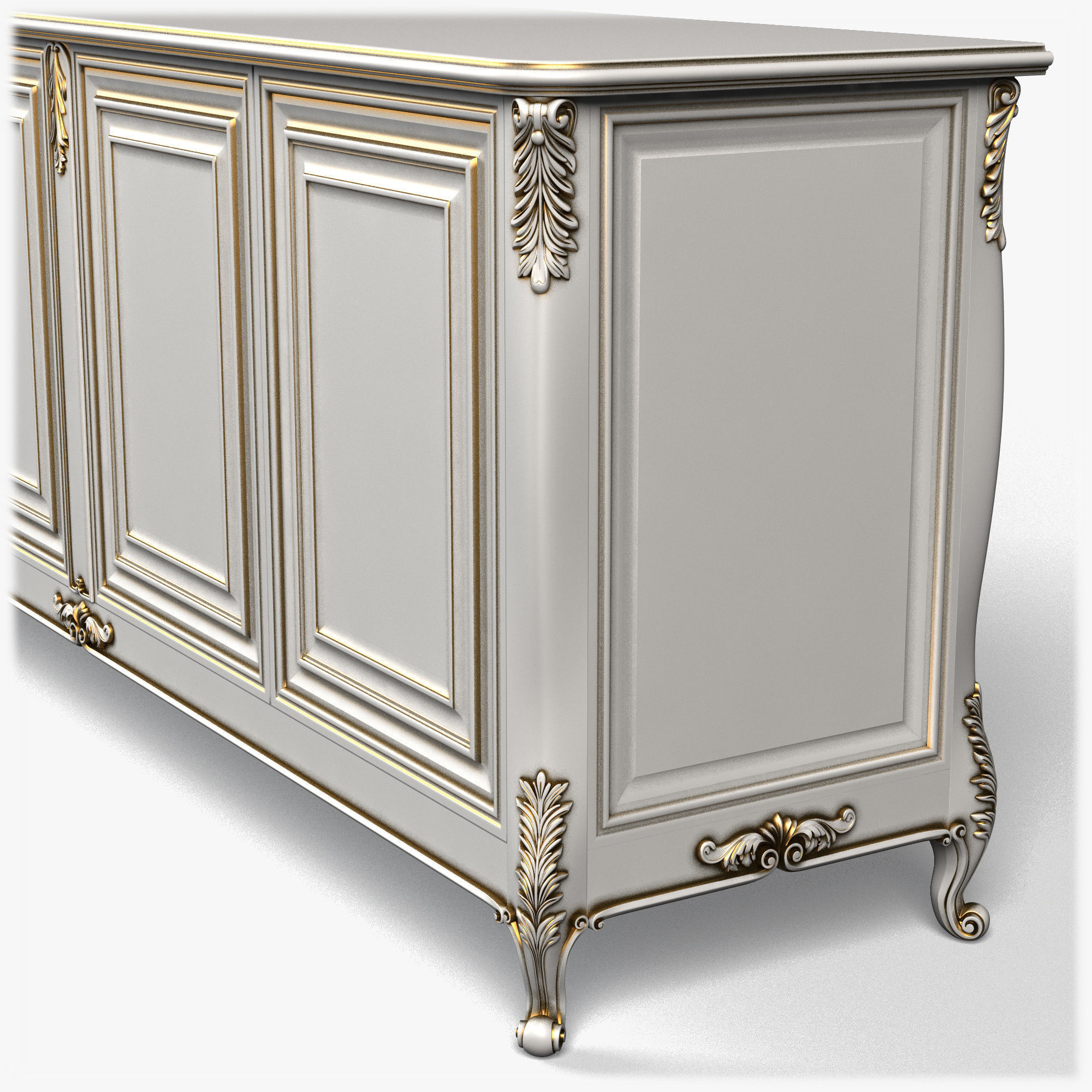 Table0058 sideboard 3D model_4
