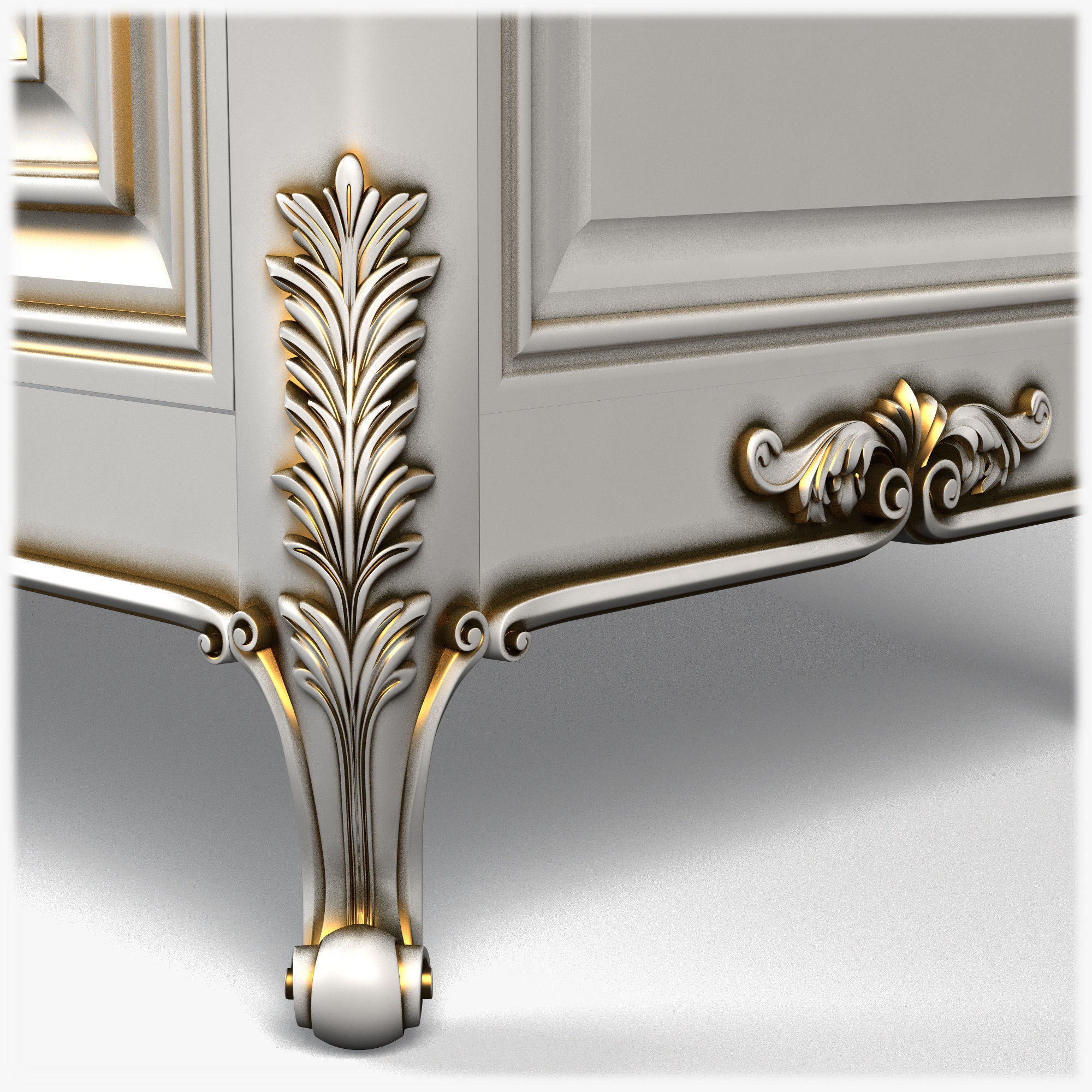 Table0058 sideboard 3D model_7