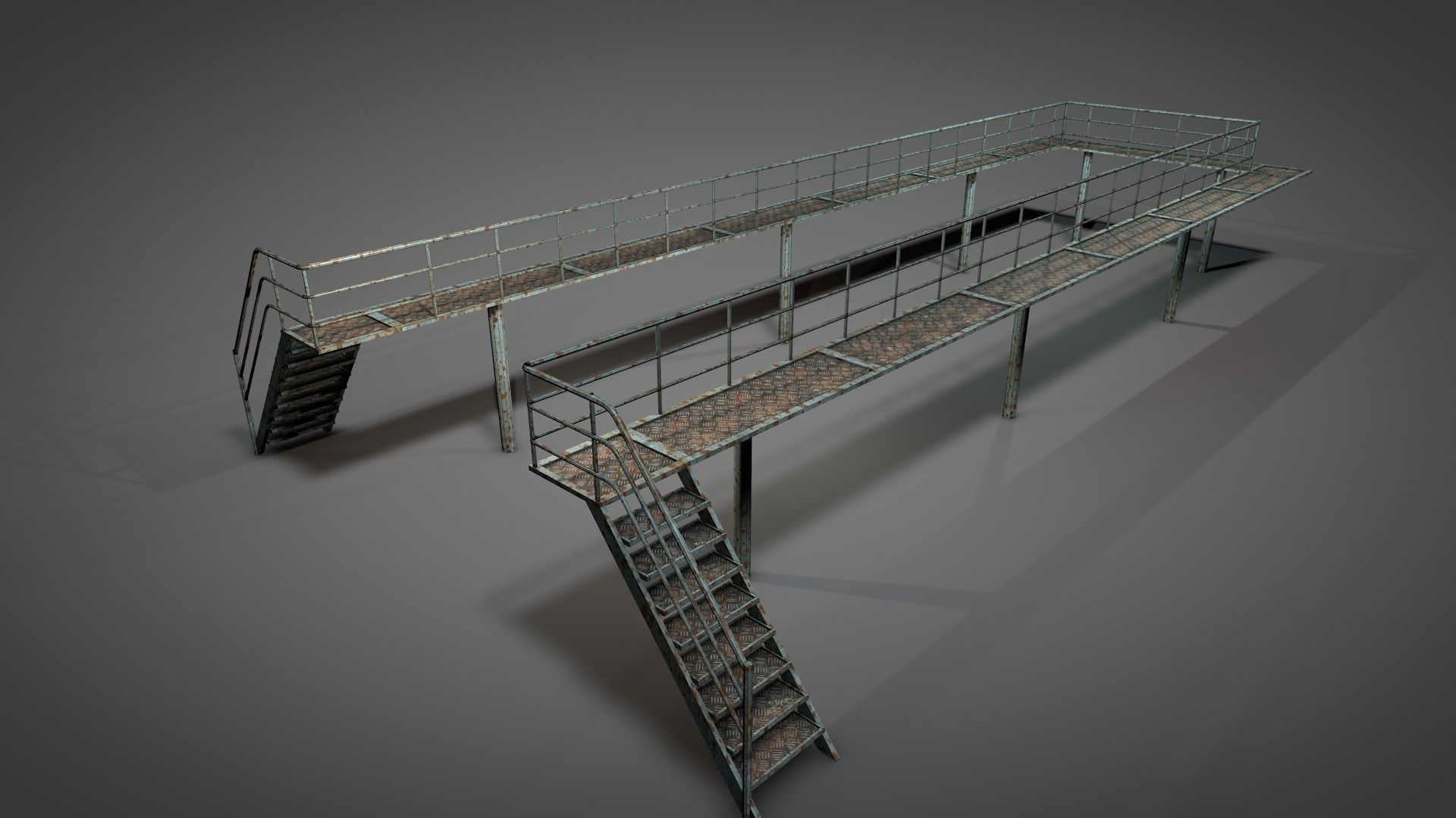 Abandoned Prison Block 3D model_17