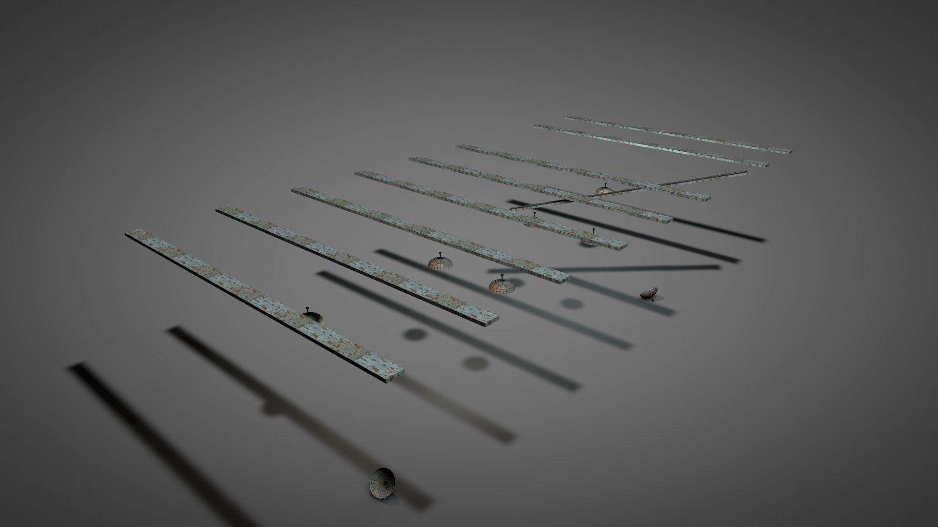 Abandoned Prison Block 3D model_15