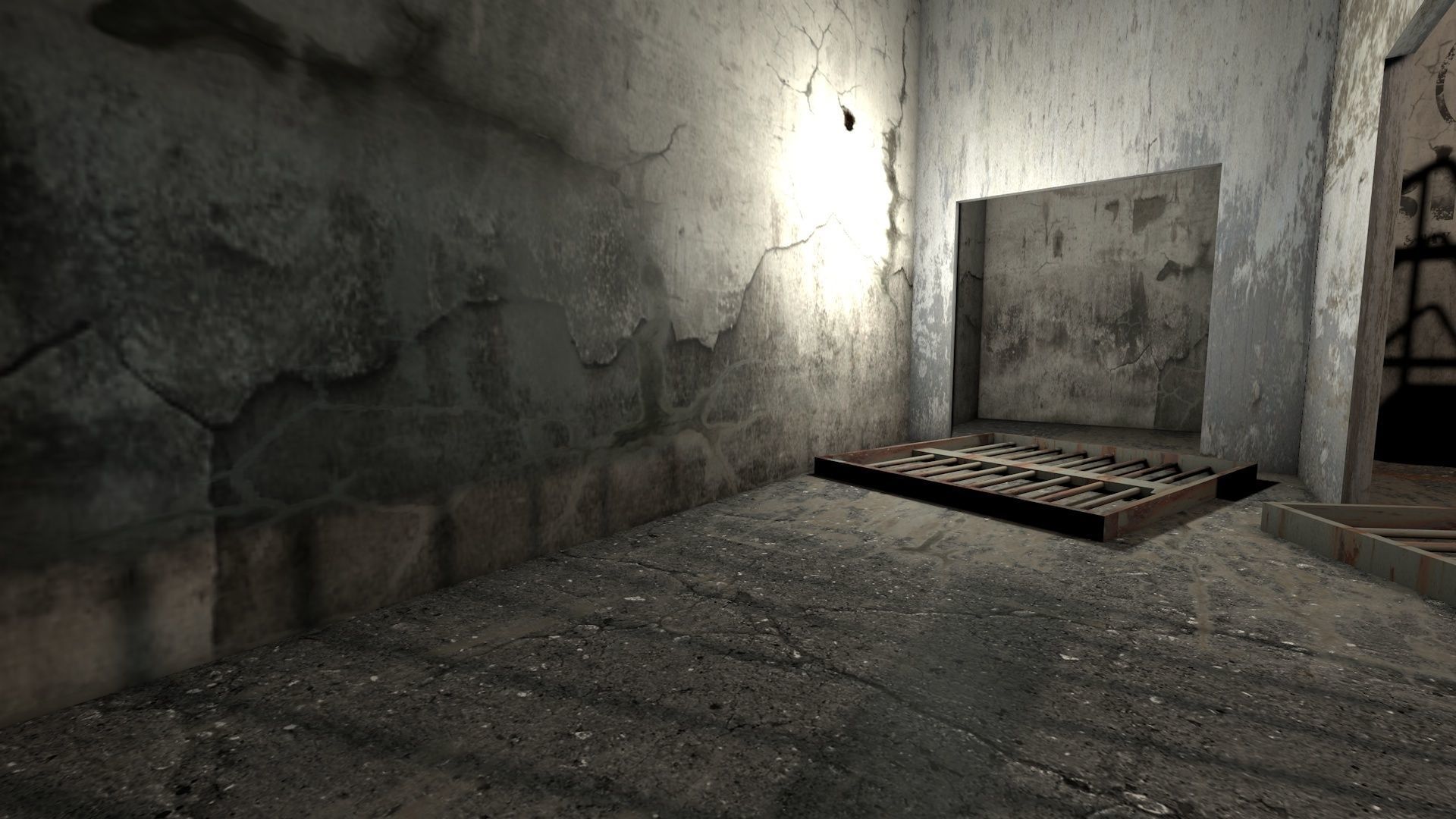Abandoned Prison Block 3D model_11