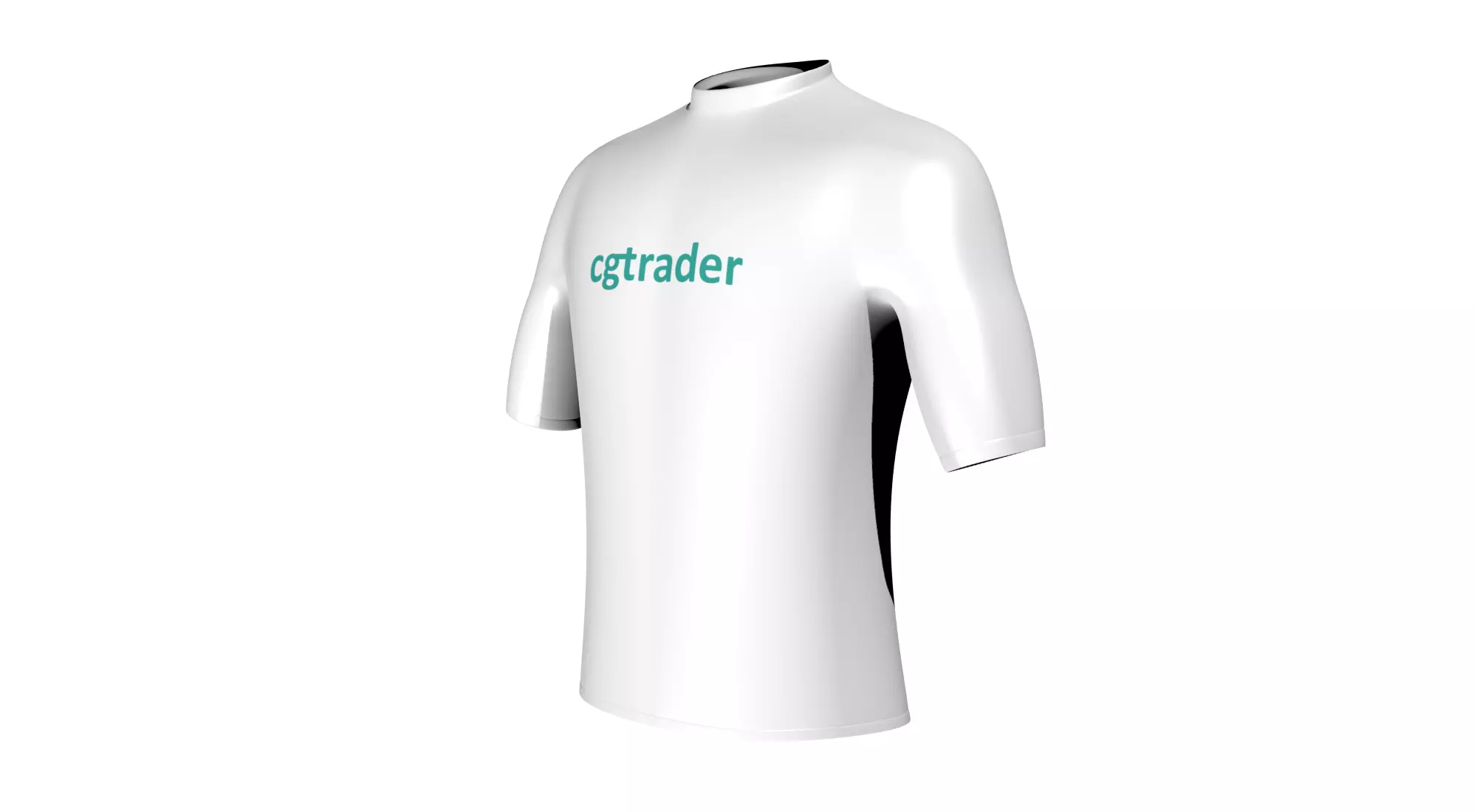 Basic T-Shirt 3D model_0