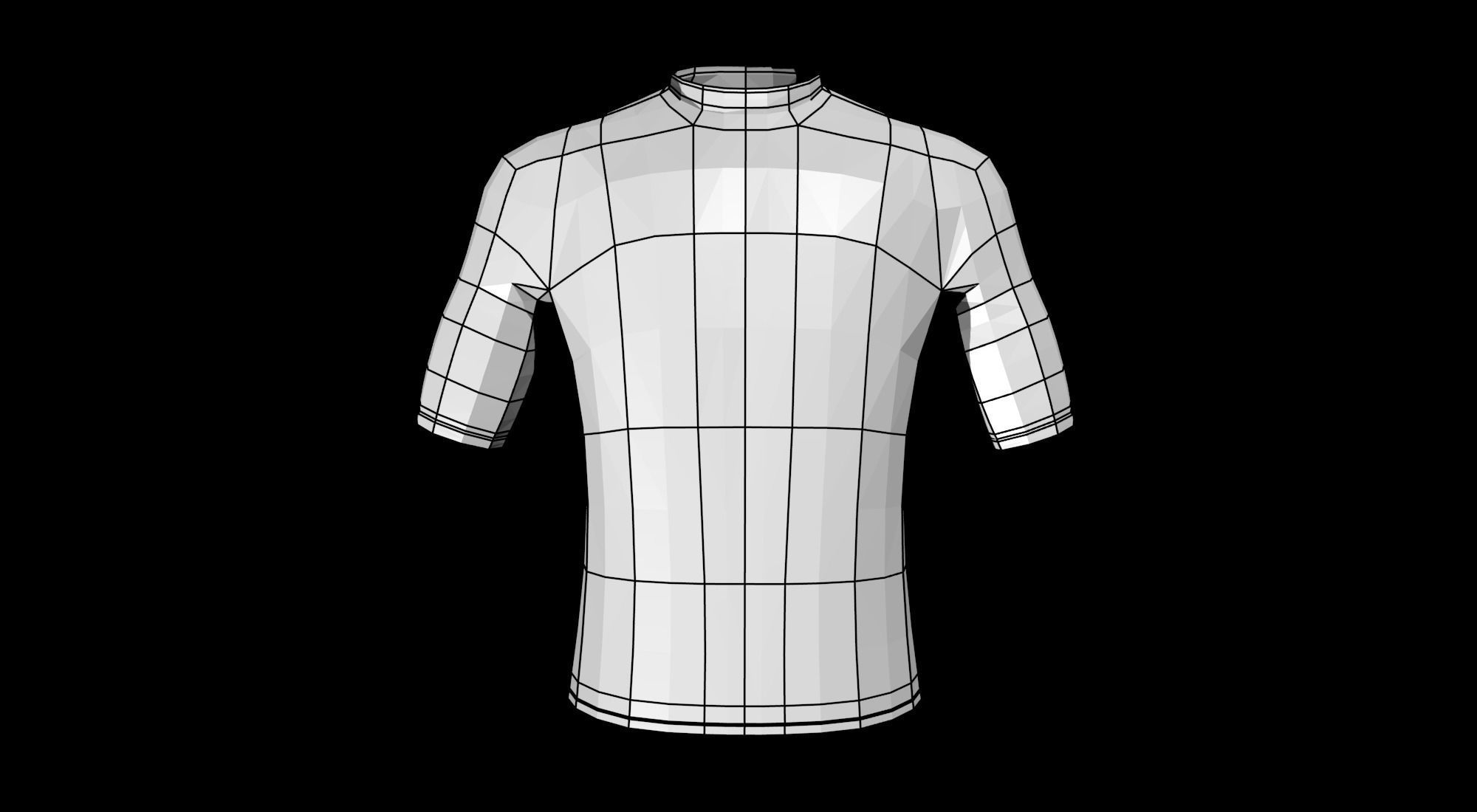 Basic T-Shirt 3D model_6