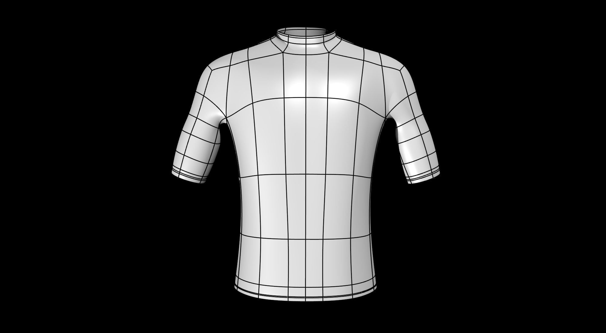 Basic T-Shirt 3D model_9