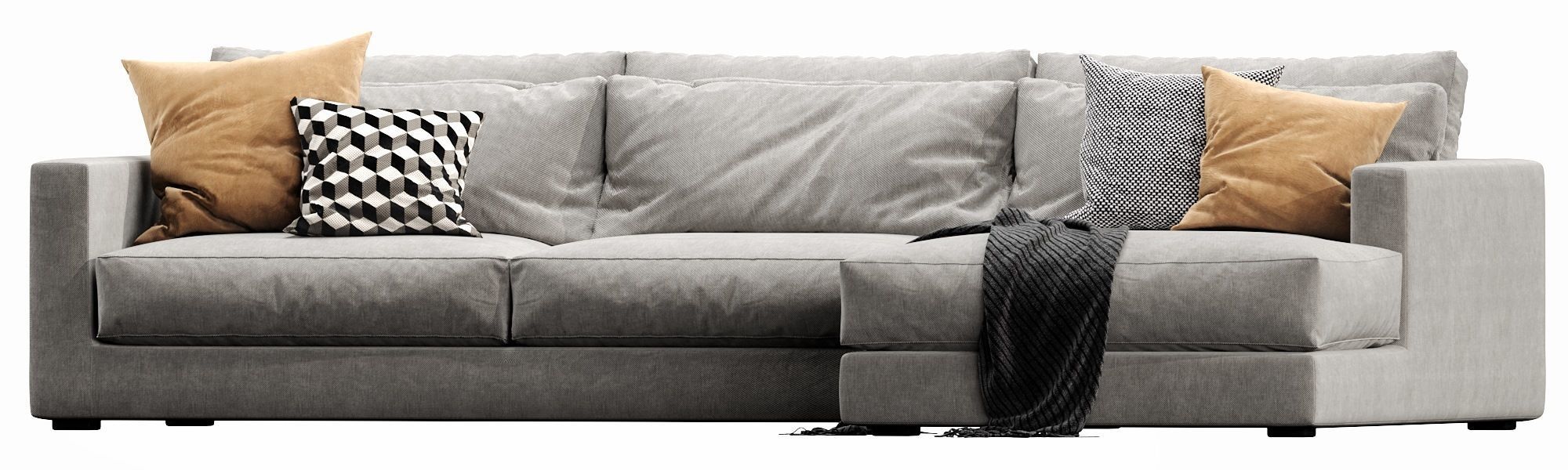 Linteloo mauro chaise lounge 3D model_10