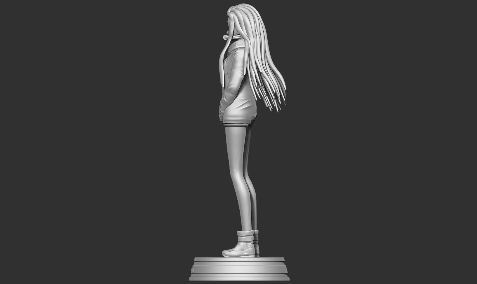 Nezuko Kamado - Demon Slayer Fanart 3D print model_20