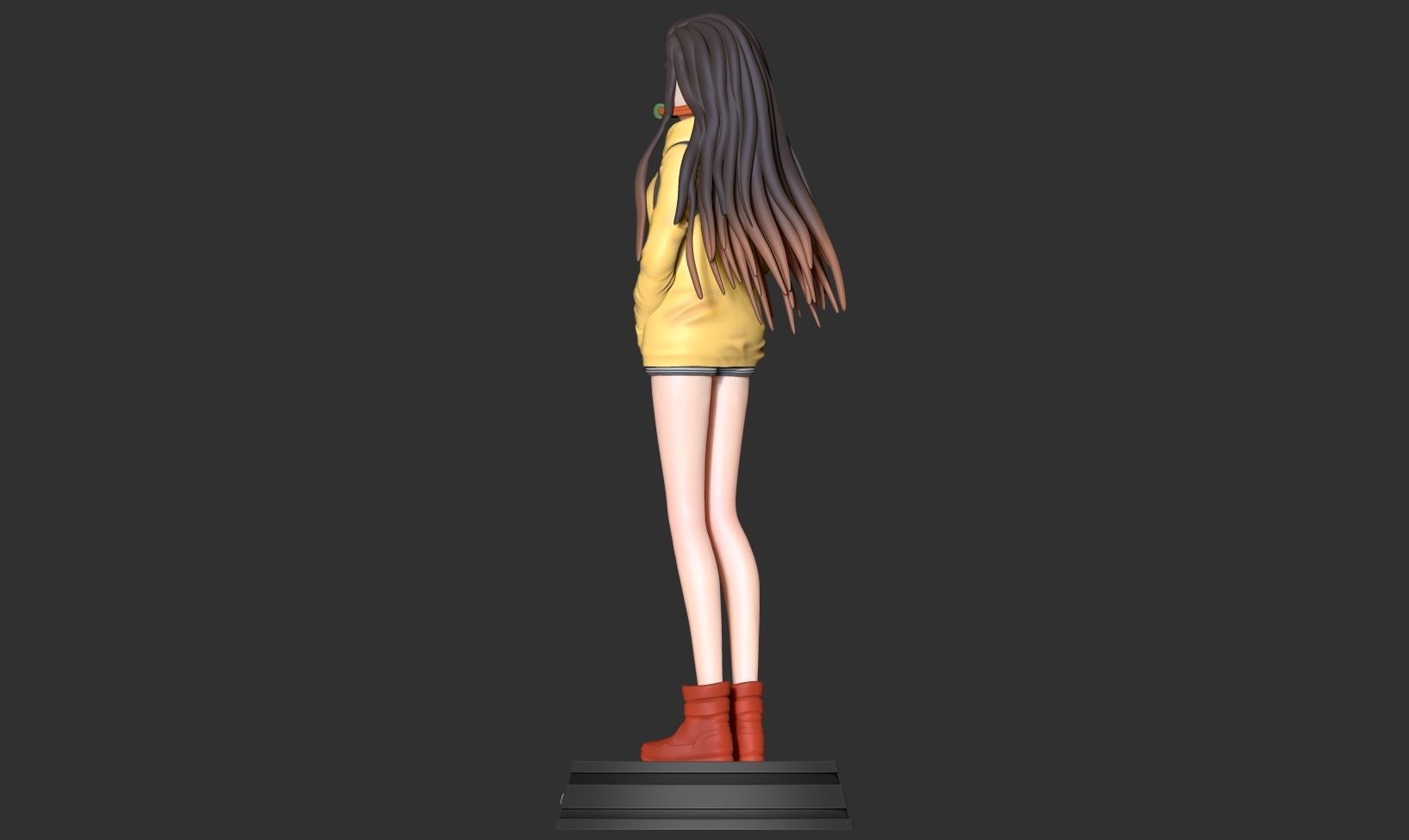 Nezuko Kamado - Demon Slayer Fanart 3D print model_19