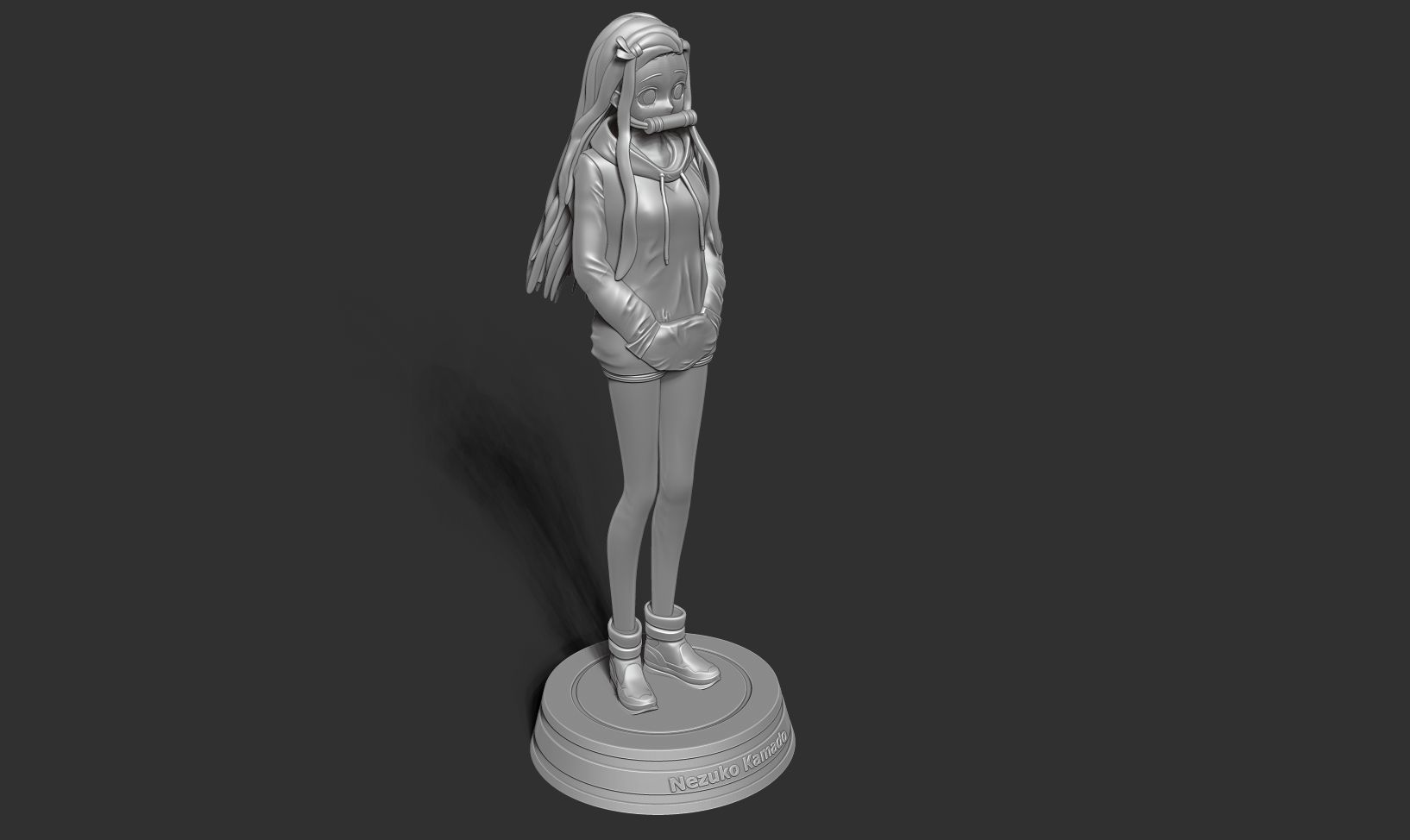 Nezuko Kamado - Demon Slayer Fanart 3D print model_16