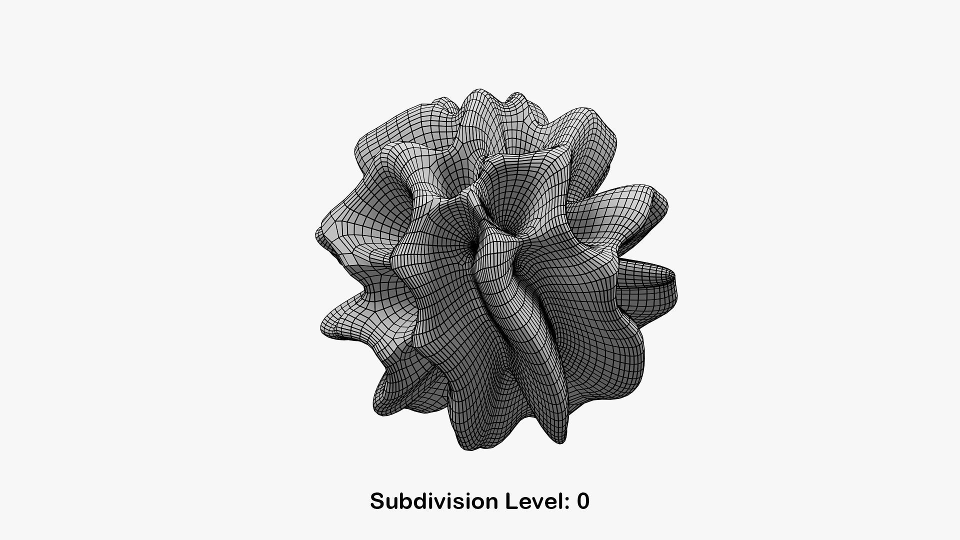 Math Object 123 3D print model_9