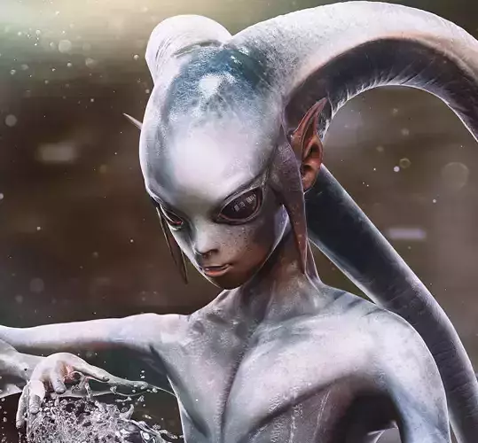Zora kid 3D model