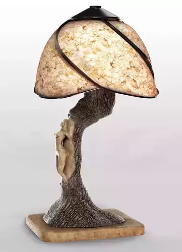 Tree lamp 3D model