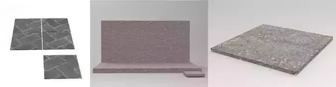 Texture 4K Set 2 brick wall