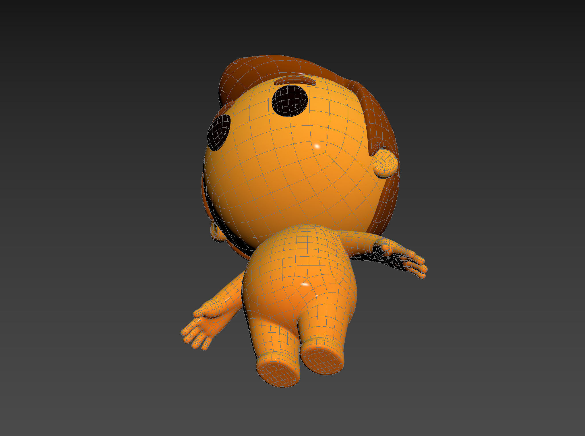 Character075 Little Man 3D model_23