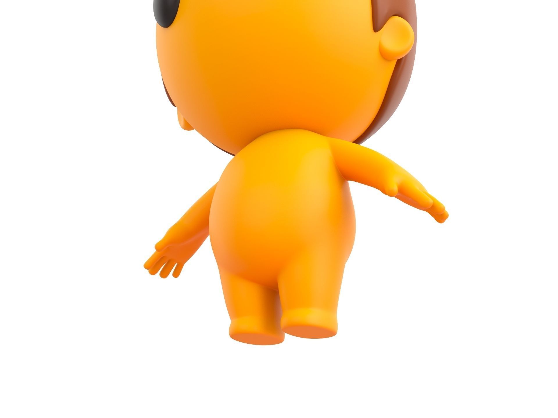 Character075 Little Man 3D model_9