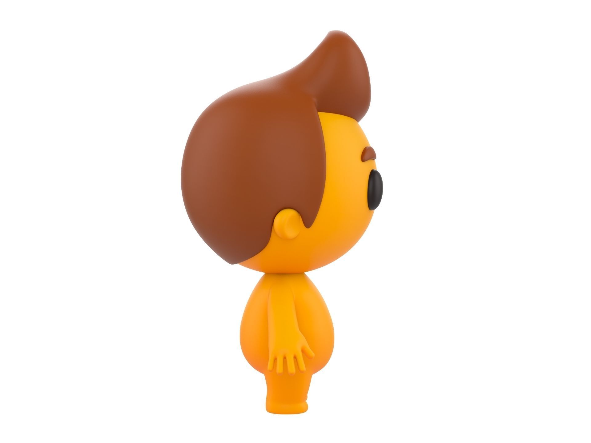 Character075 Little Man 3D model_3