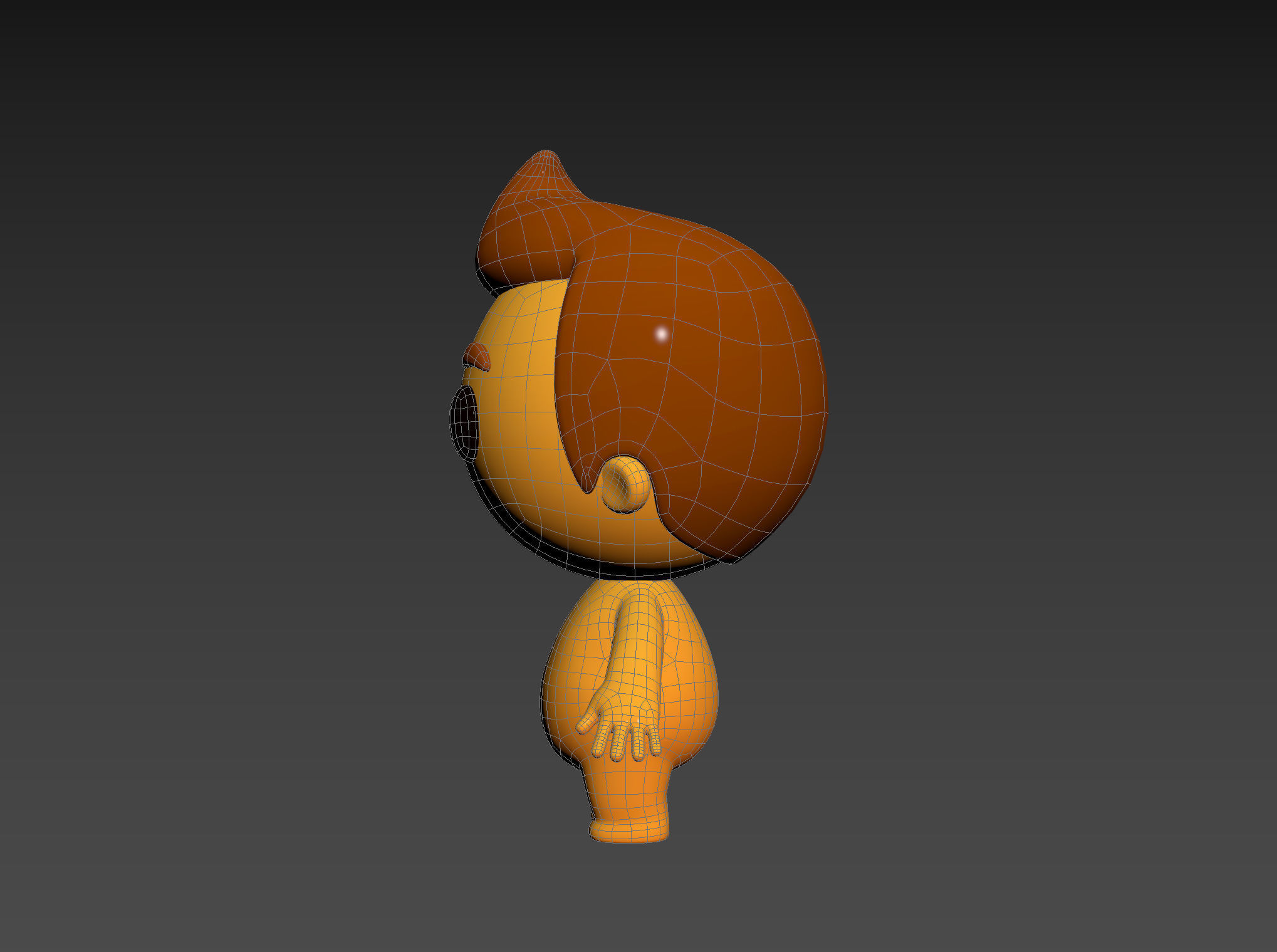 Character075 Little Man 3D model_21