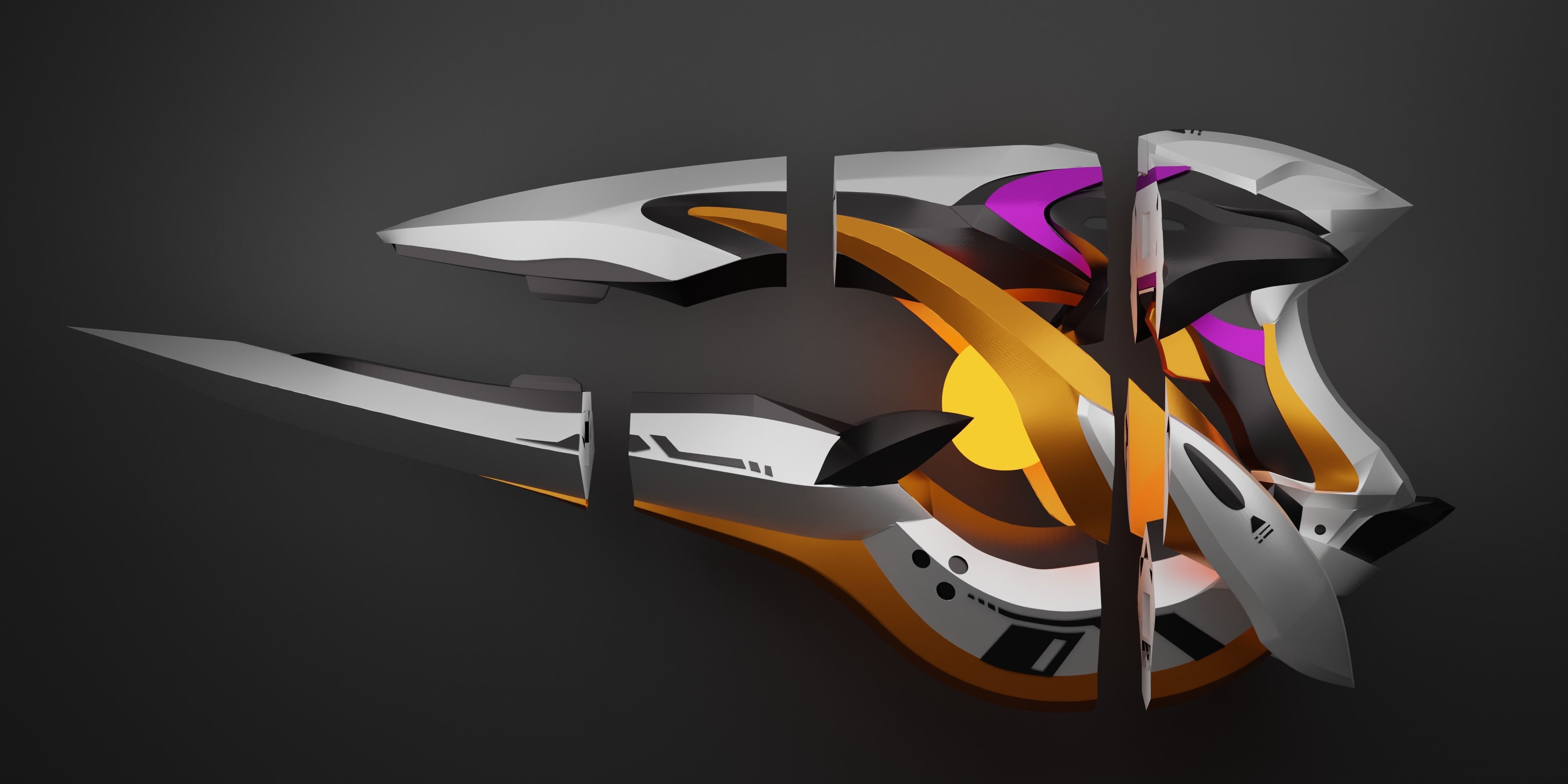 Honkai Impact 3rd Keys of the void 3D print model_5