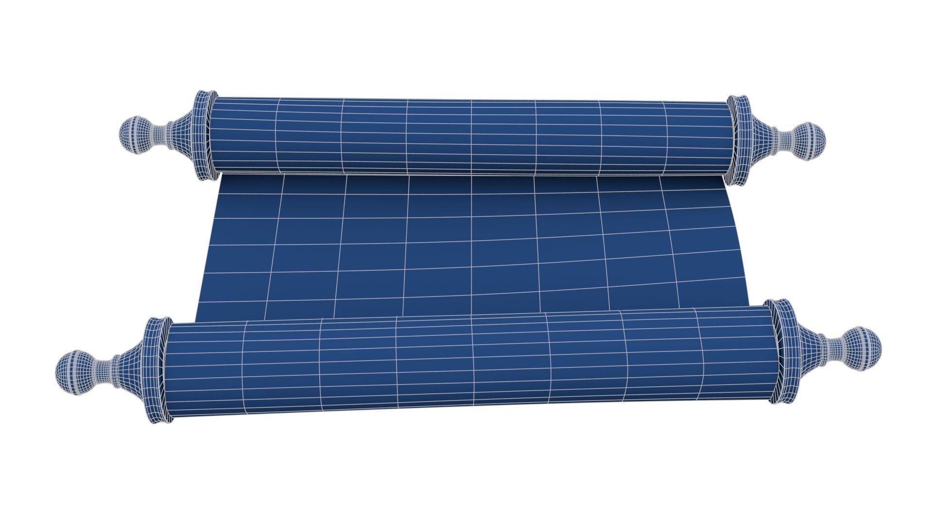 Ancient Scroll 2 3D model_27