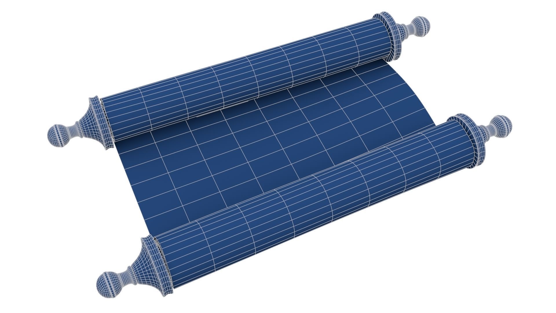 Ancient Scroll 2 3D model_20