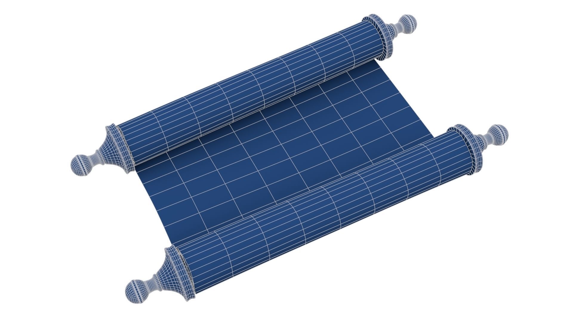 Ancient Scroll 2 3D model_23