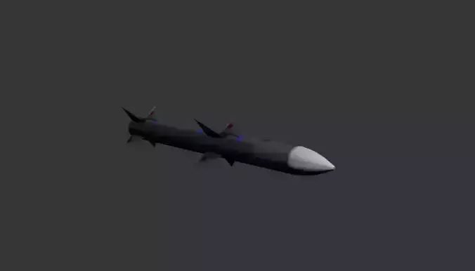F16 Rocket Free 3D model
