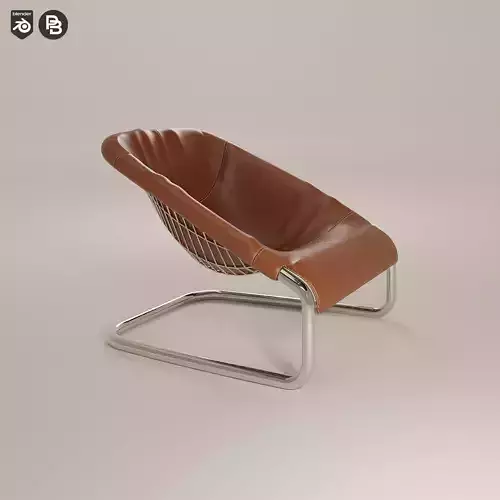 Cortina Armchair 3D model