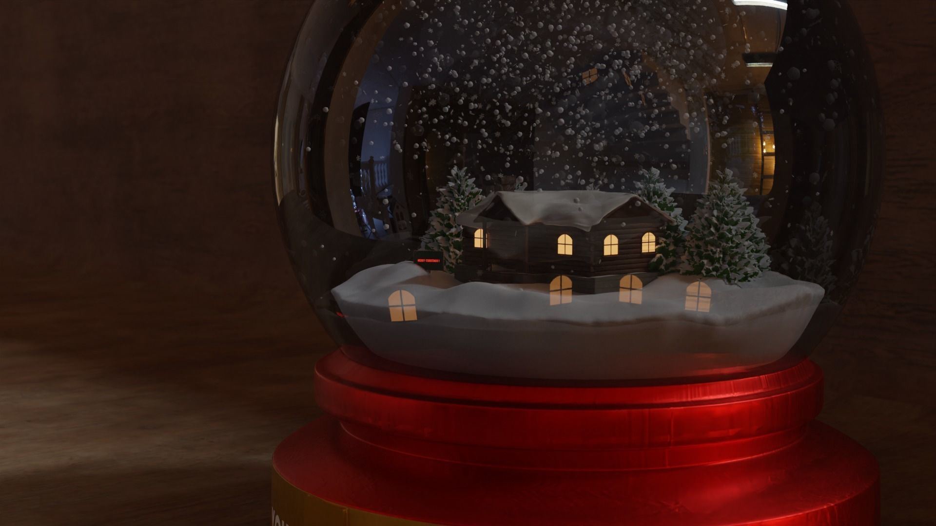 Snow Globe 3D model_107