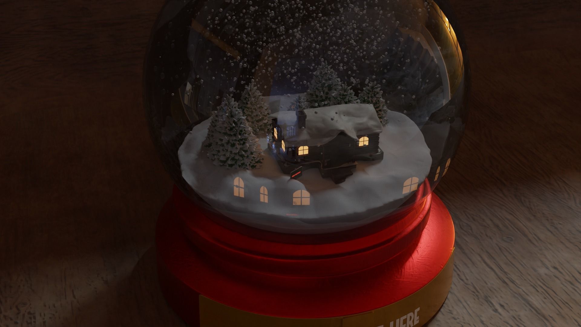 Snow Globe 3D model_53