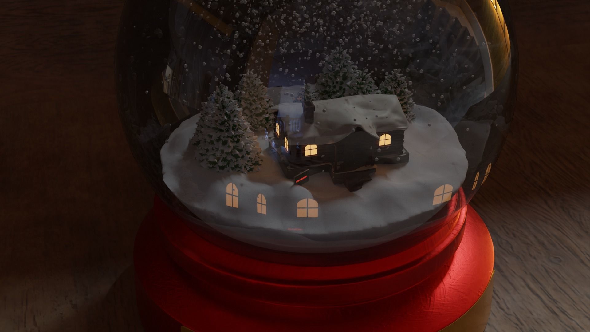 Snow Globe 3D model_63