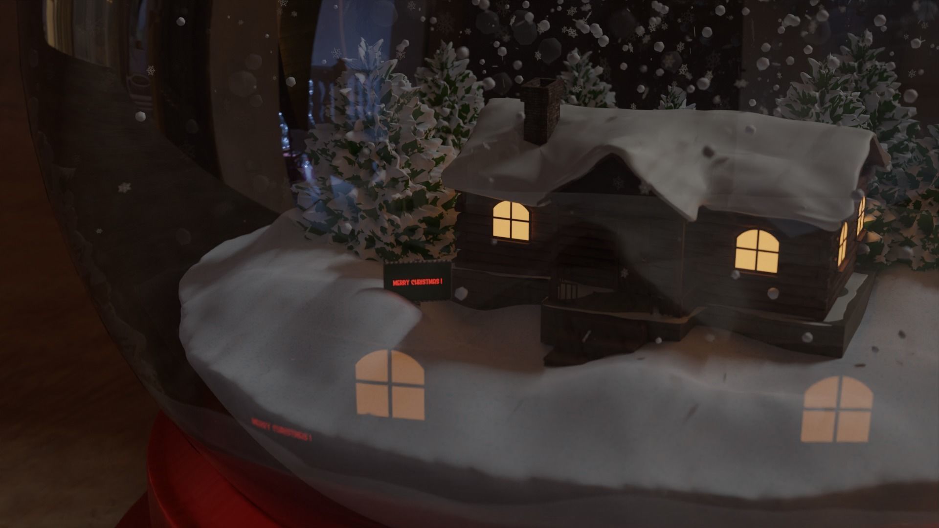 Snow Globe 3D model_84