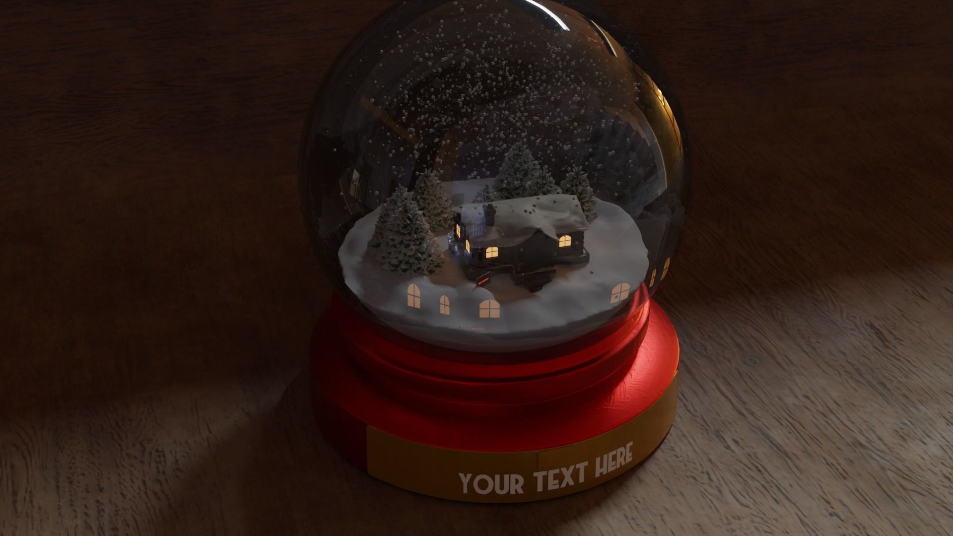 Snow Globe 3D model_47