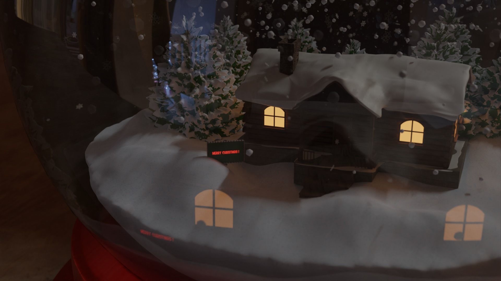 Snow Globe 3D model_92