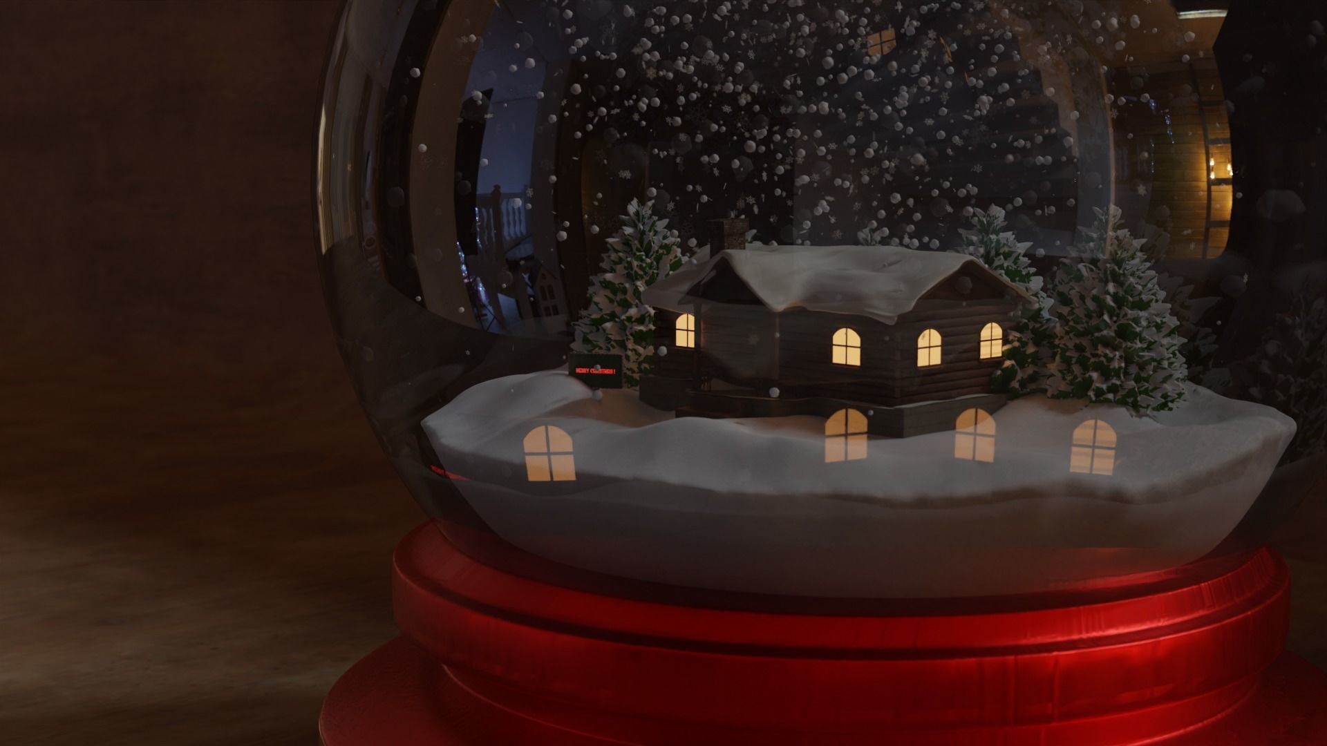 Snow Globe 3D model_108