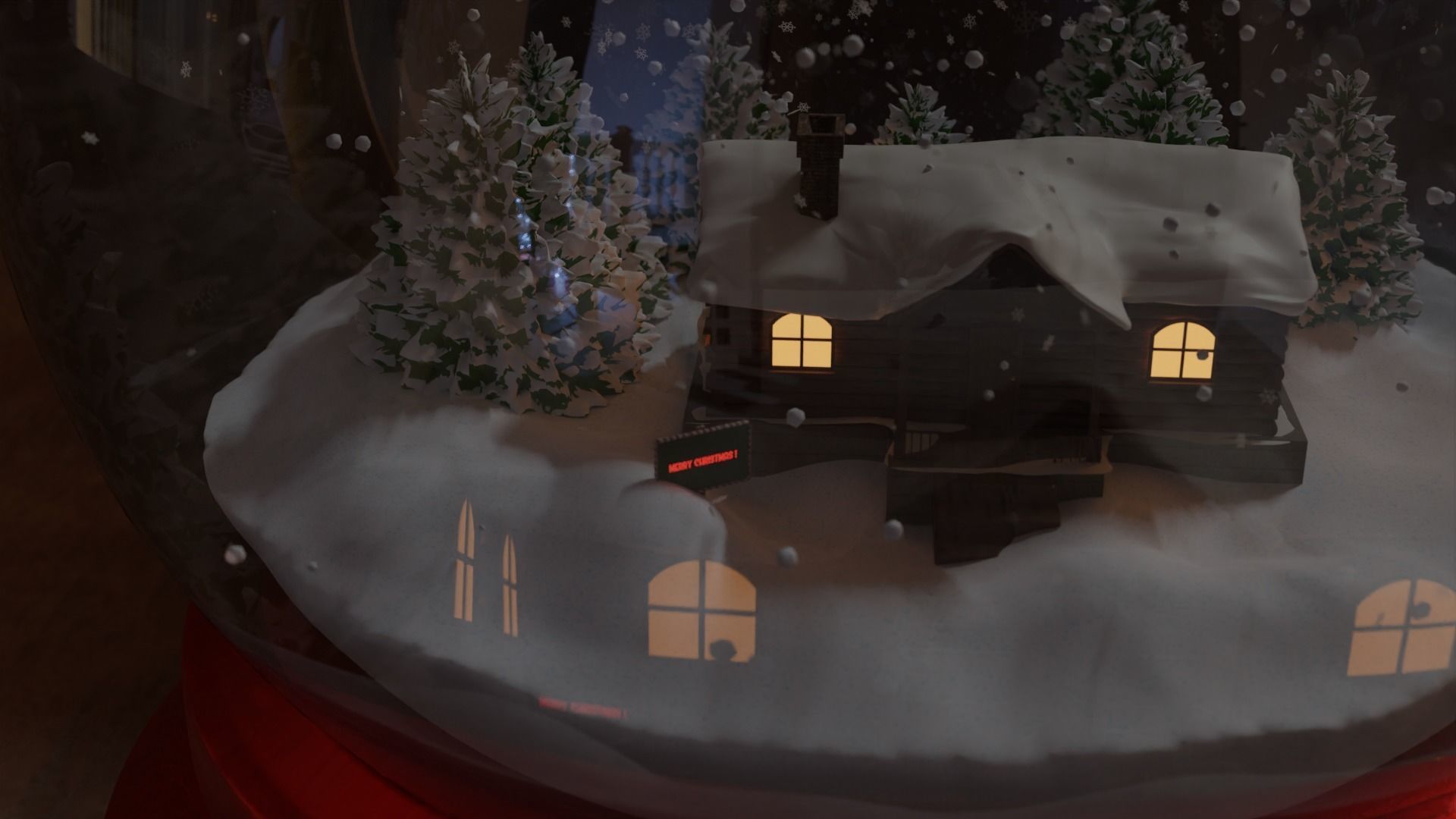 Snow Globe 3D model_81