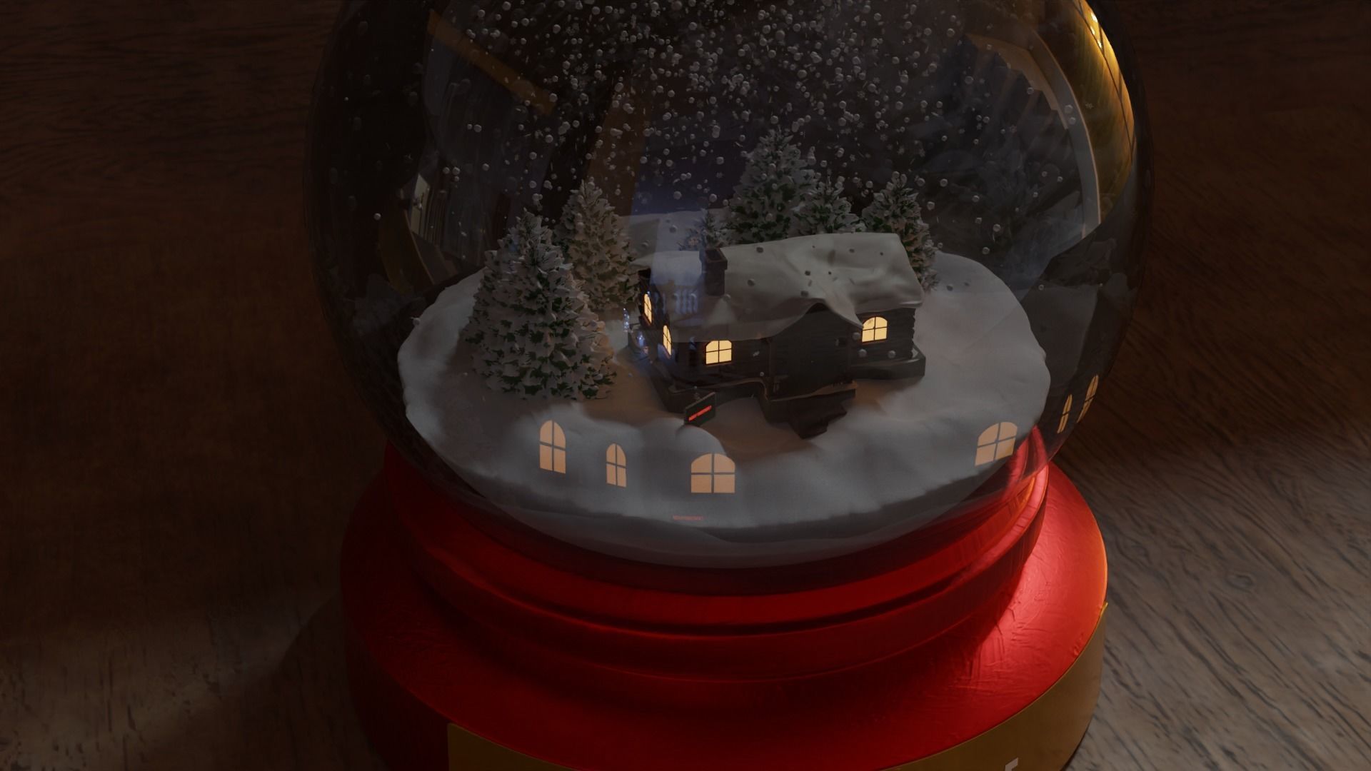 Snow Globe 3D model_61