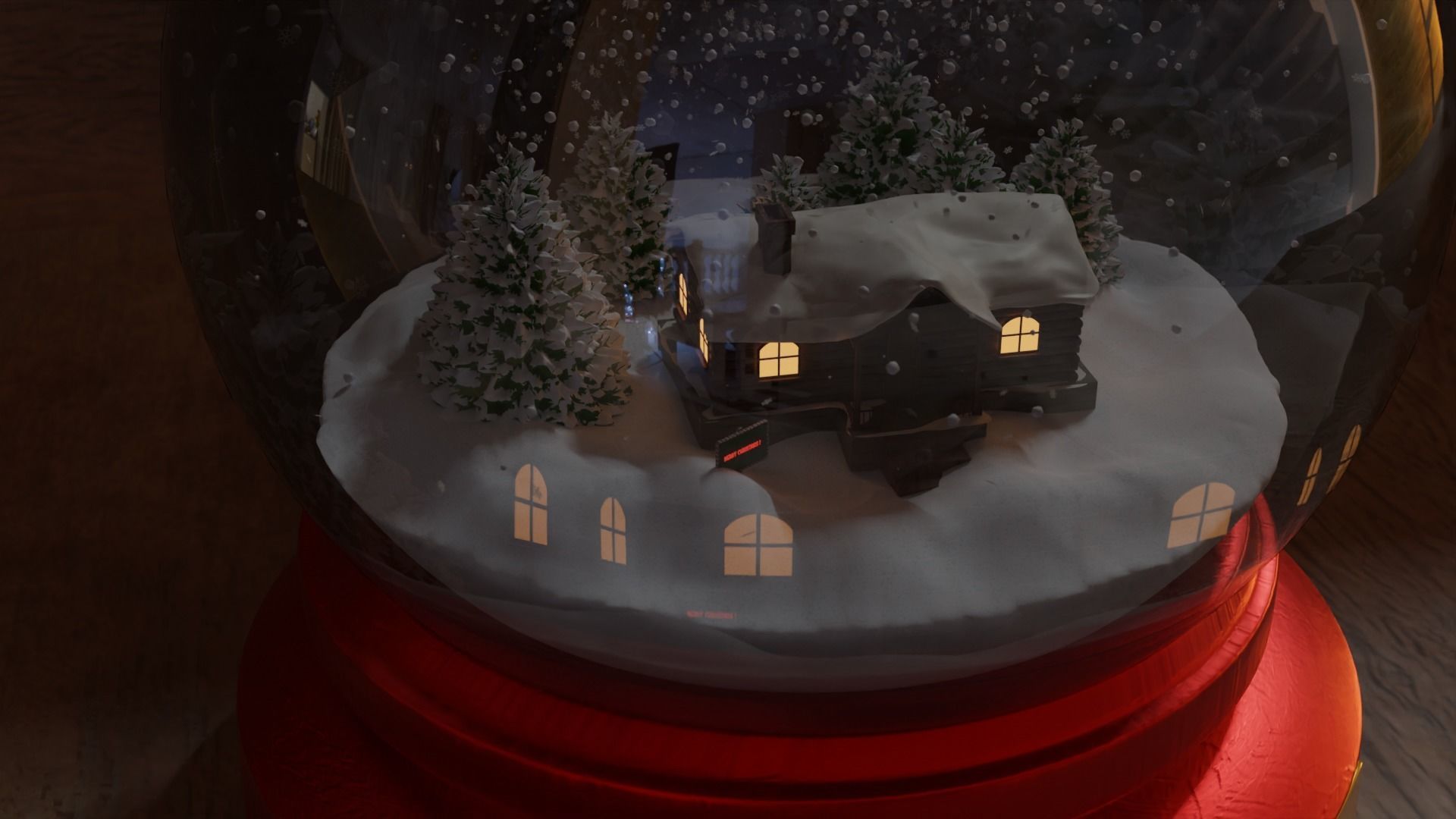 Snow Globe 3D model_64