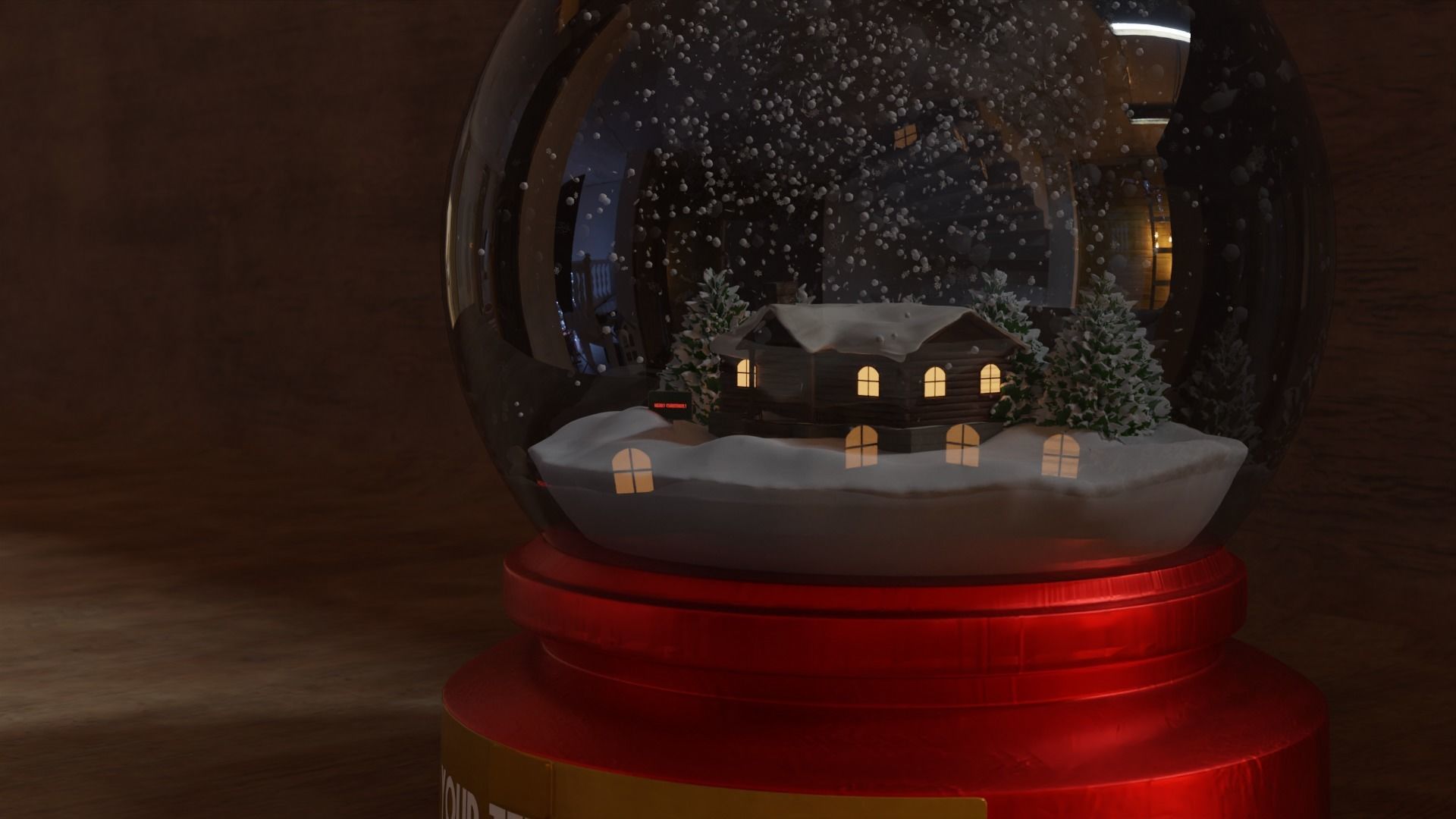 Snow Globe 3D model_114