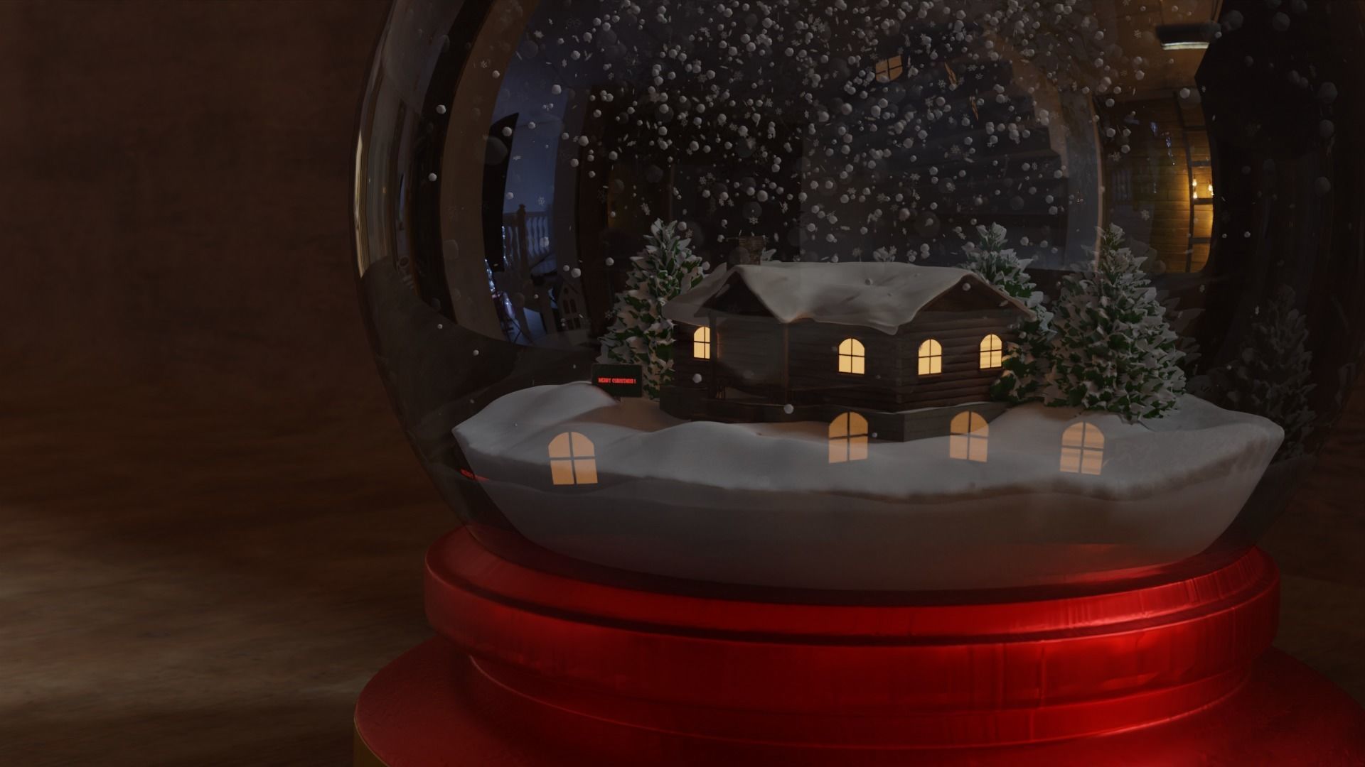 Snow Globe 3D model_112