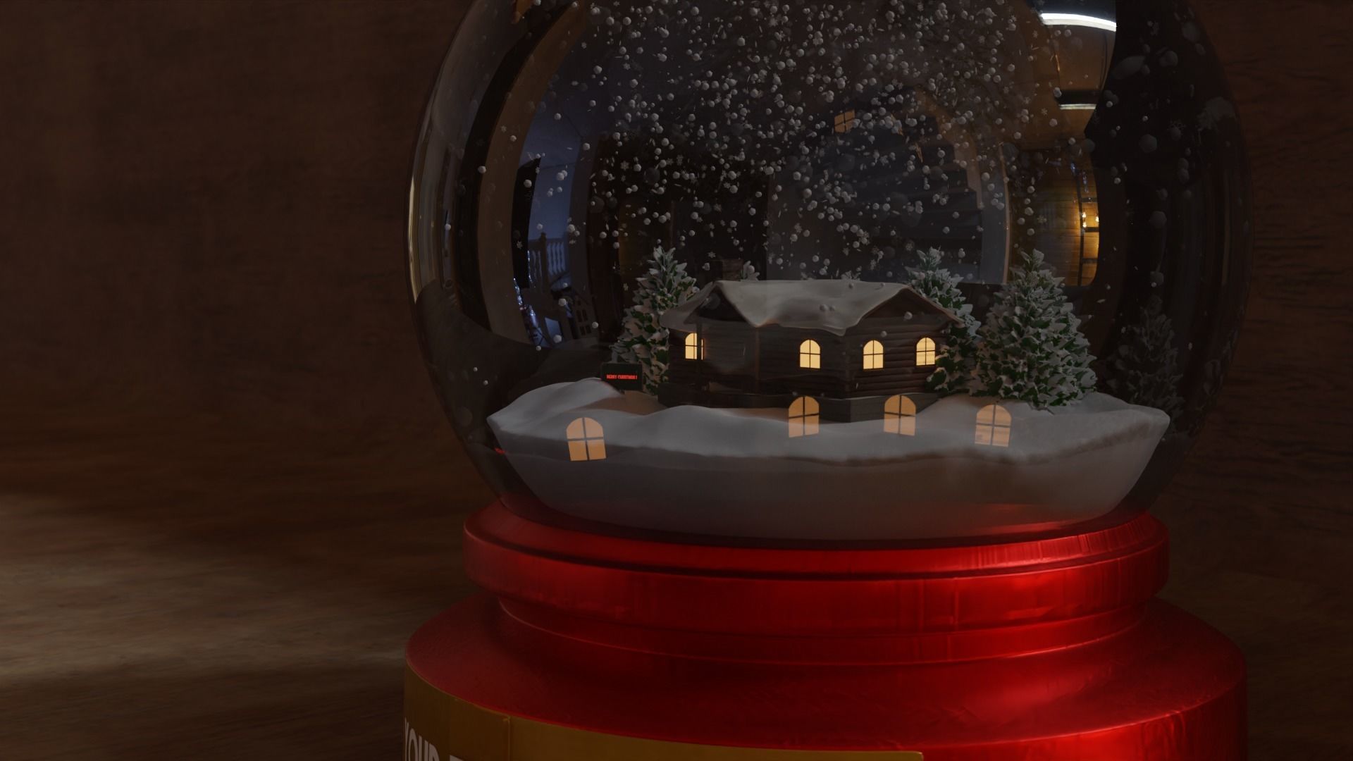 Snow Globe 3D model_110