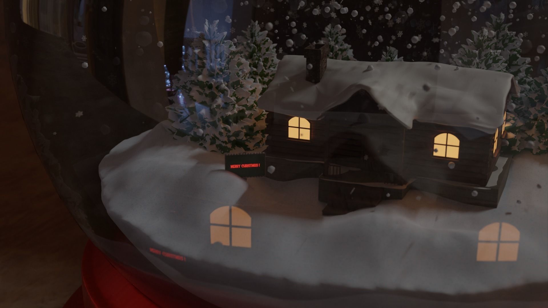 Snow Globe 3D model_87