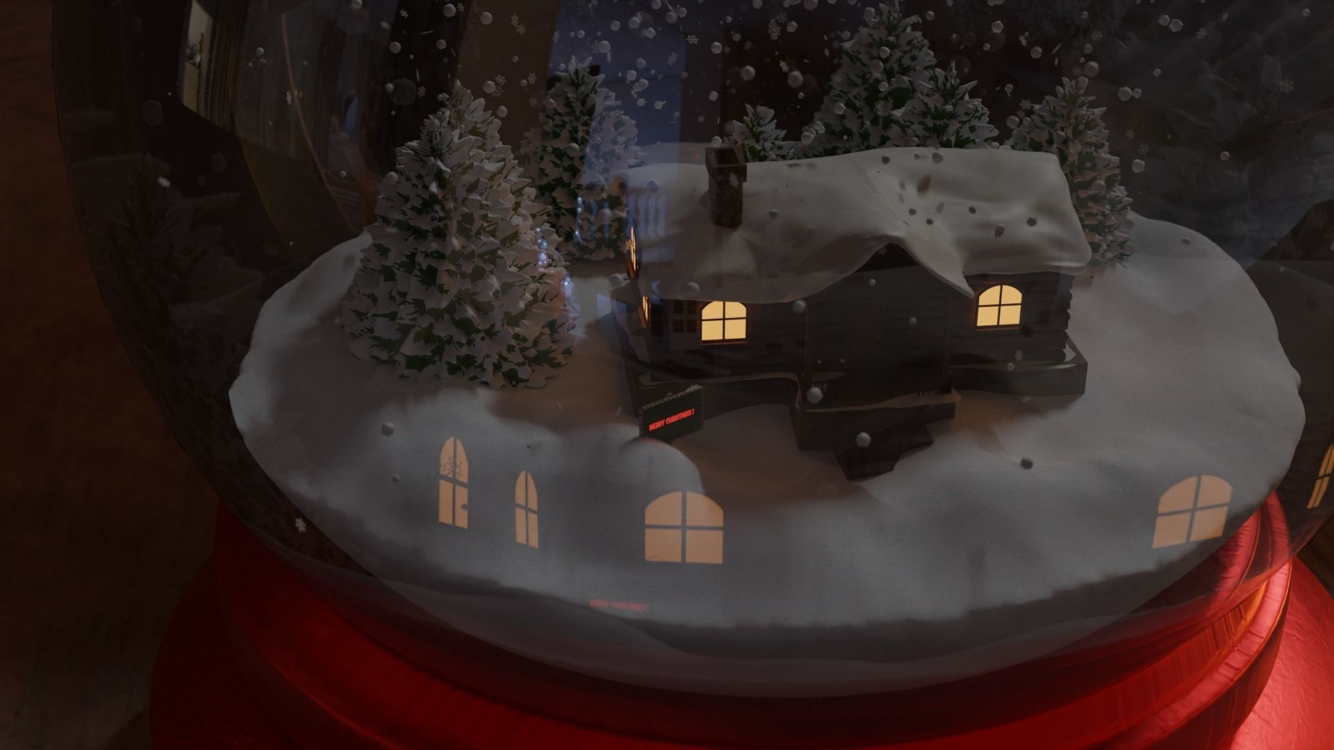 Snow Globe 3D model_70