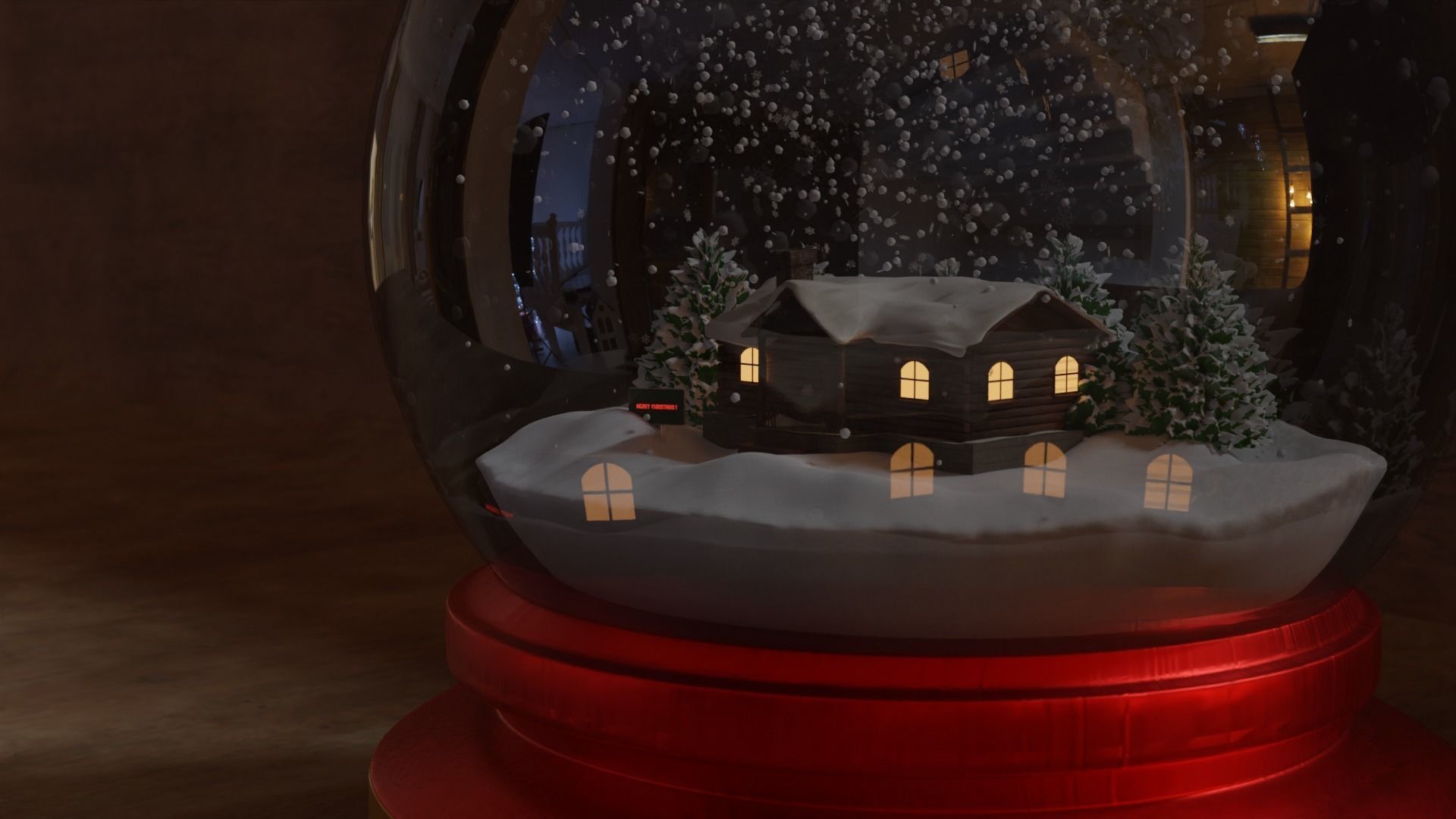 Snow Globe 3D model_103
