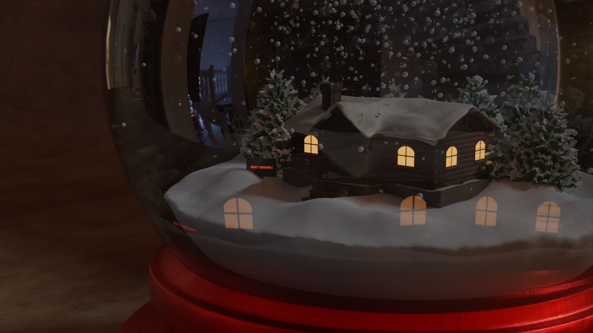 Snow Globe 3D model_96