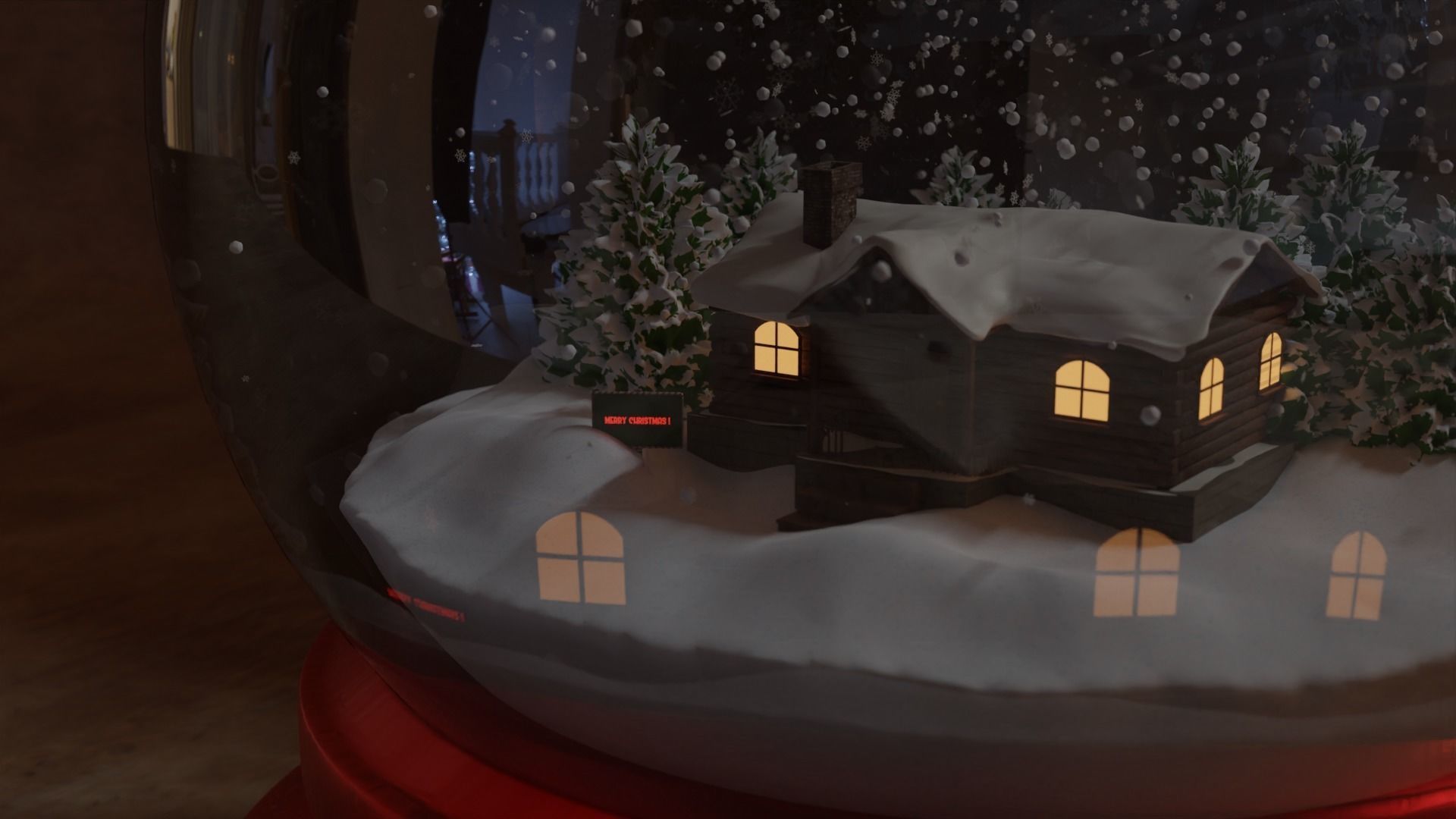 Snow Globe 3D model_88