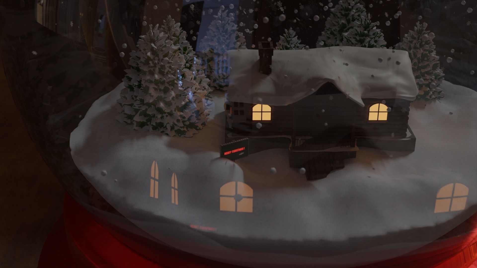 Snow Globe 3D model_76