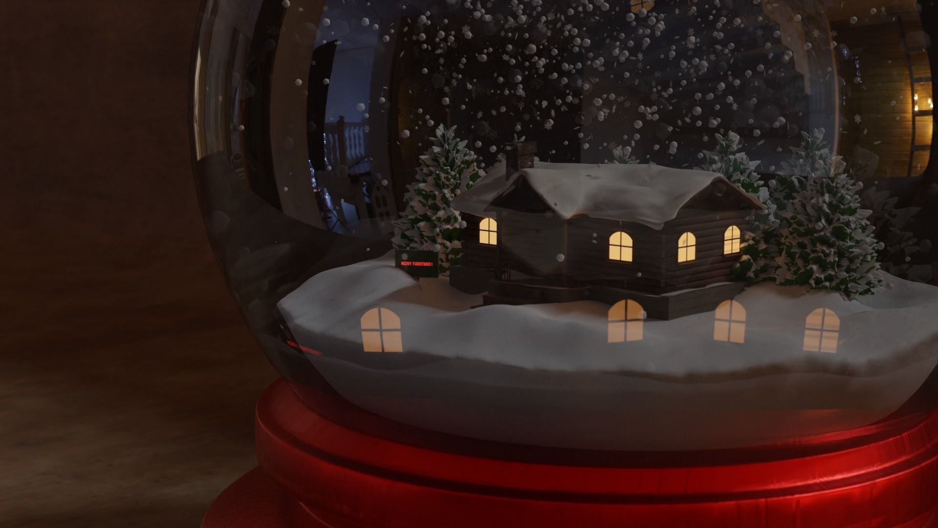 Snow Globe 3D model_101