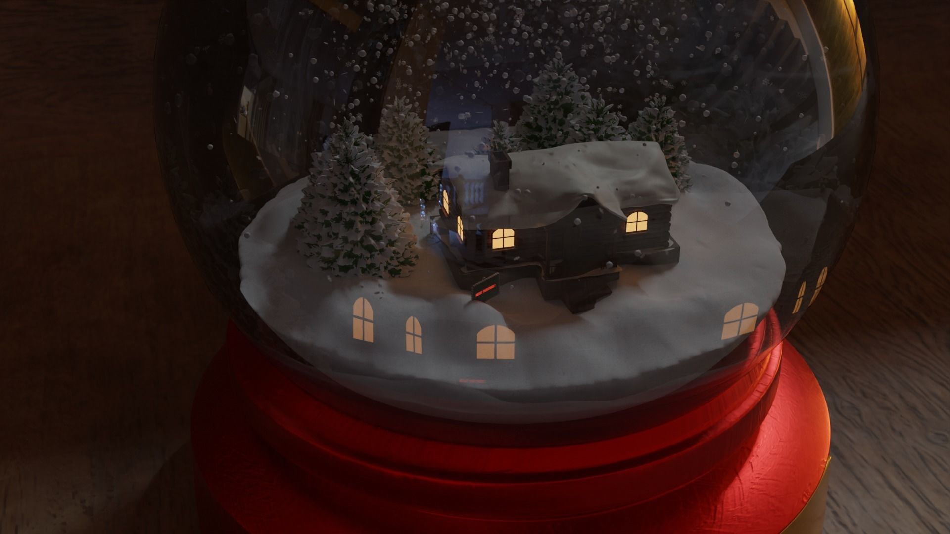 Snow Globe 3D model_68