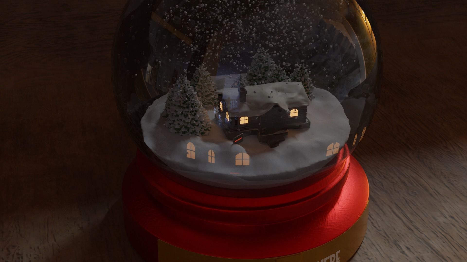 Snow Globe 3D model_58